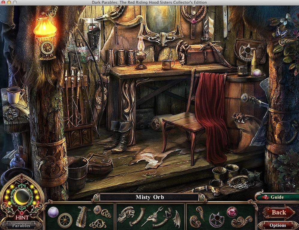 Dark Parables: The Red Riding Hood Sisters Collector's Edition : Completing Hidden Object Mini-Game
