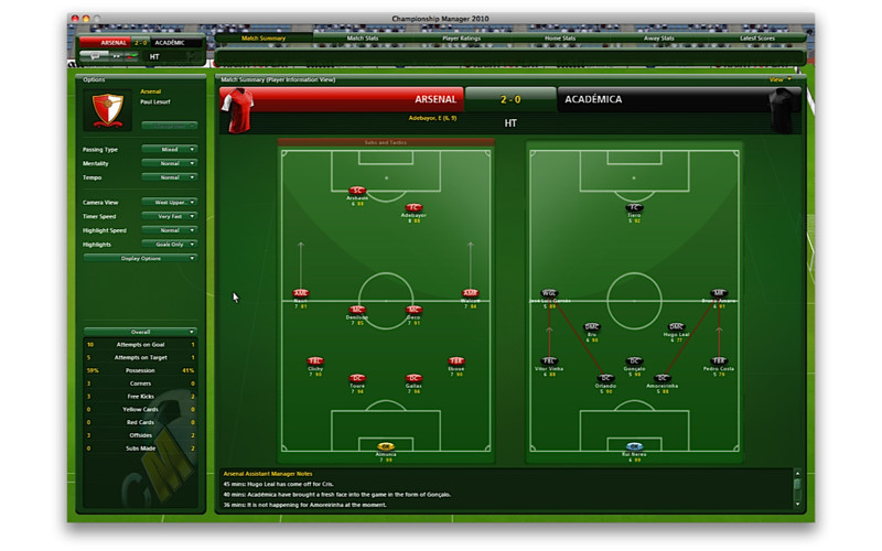 Championship Manager 2010 1.0 : Championship Manager 2010 screenshot