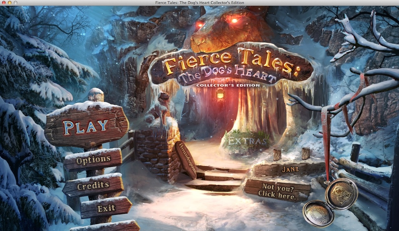 Fierce Tales: The Dog's Heart Collector's Edition : Main Menu