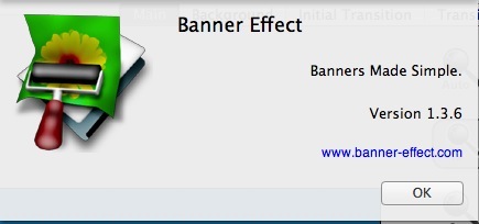 BannerEffect 1.3 : About Window