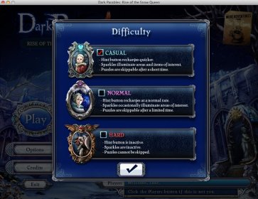 Selecting Game Difficulty