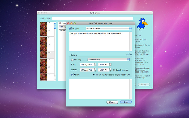 TwitHaven 5.2 : TwitHaven screenshot