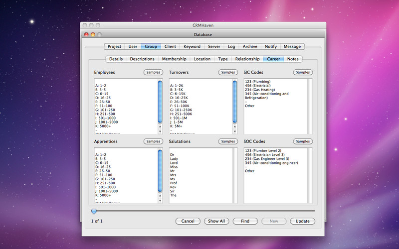 CRMHaven 5.2 : CRMHaven screenshot
