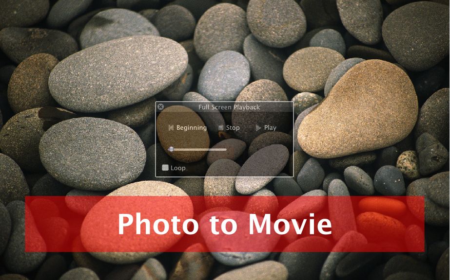 Photo to Movie 5.2 : Fullscreen Mode