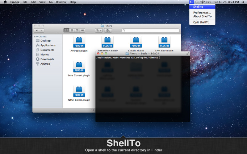ShellTo 3.1 : ShellTo screenshot