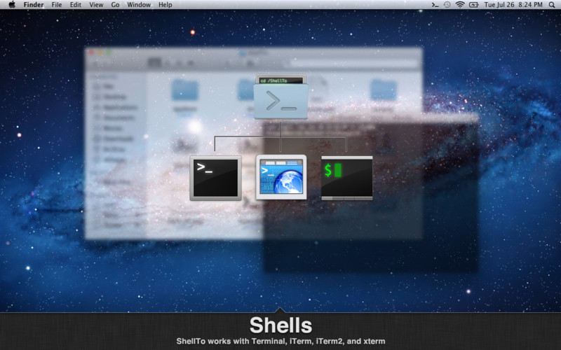 ShellTo 3.1 : ShellTo screenshot
