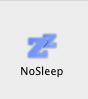 NoSleep 1.3 : System Preferences icon