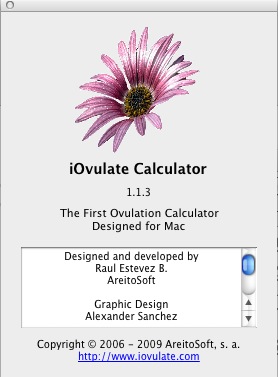 iOvulate Calculator 1.1 : About