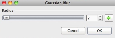 Pinta 1.4 : Adding Gaussian Blur Effect