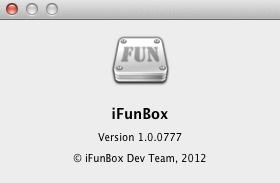 iFunBox 1.0 : About window