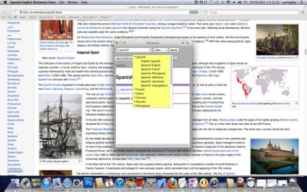 Spanish English Dictionary Voice screenshot