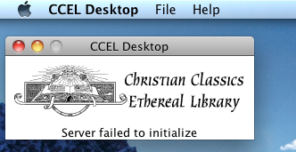 CCEL-Desktop 1.0 beta : General View