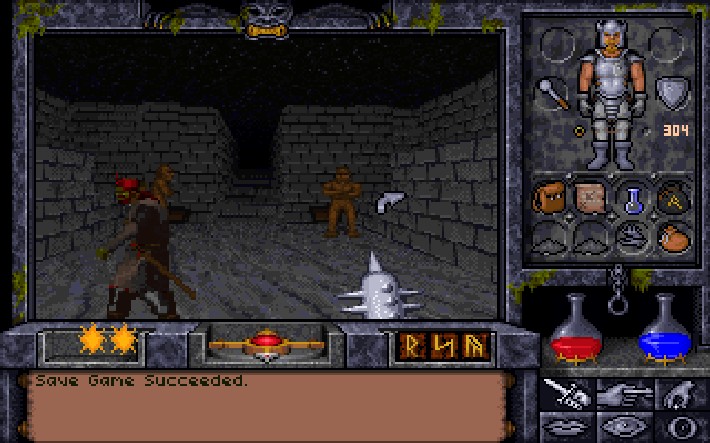 Ultima Underworld 1+2 : Main window