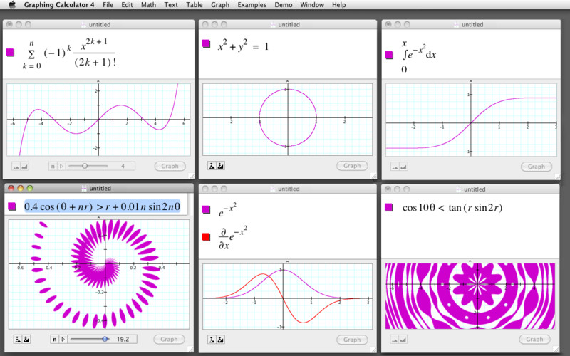 Graphing Calculator 4 4.0 : General View