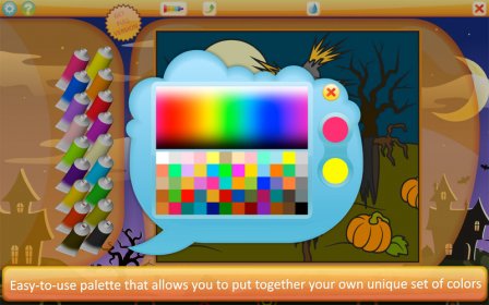 Color by Numbers - Halloween - Free screenshot