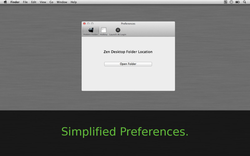 Zen Desktop Cleaner 2.1 : Zen Desktop Cleaner screenshot