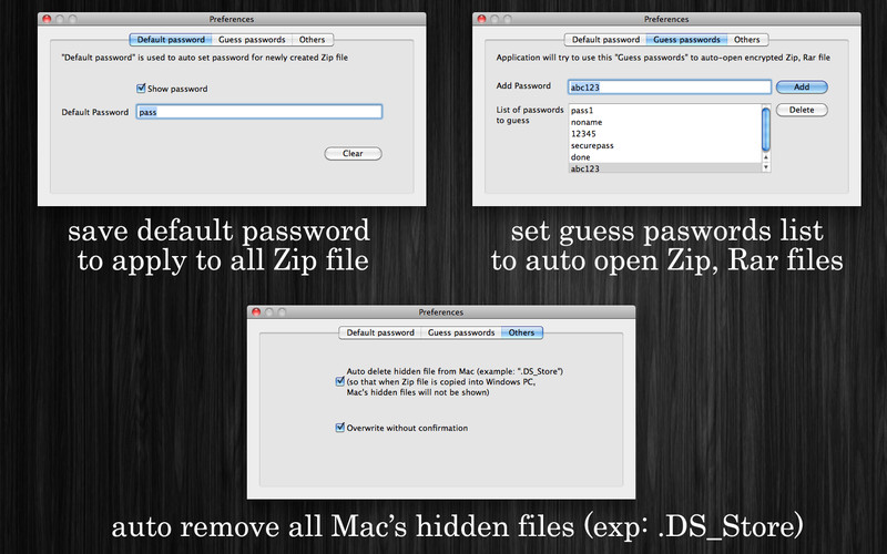EncryptedZip 1.2 : EncryptedZip screenshot