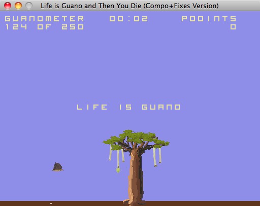 Life is Guano and Then You Die 1.0 : Main window