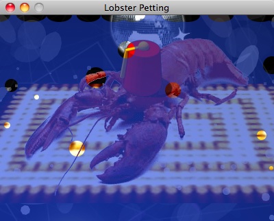 Lobster Petting 1.5 : Main window