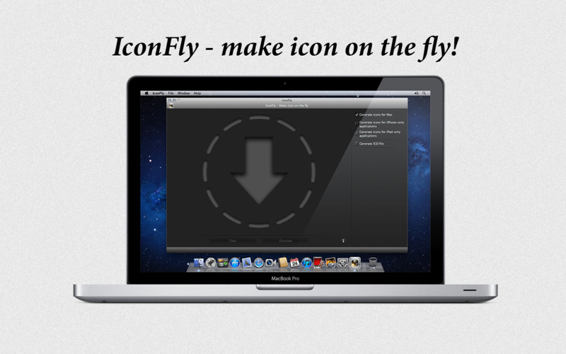 IconFly 1.1 : General View