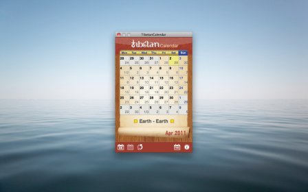 Tibetan Calendar screenshot