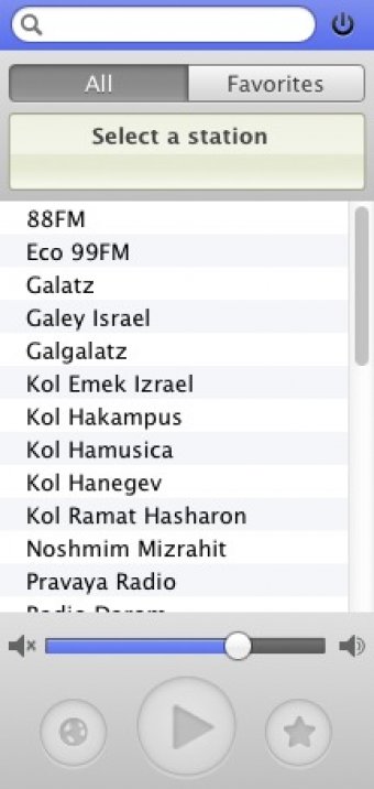 Radio station list