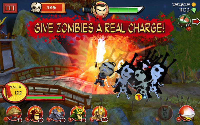 Samurai vs Zombies Defense 3.0 : Samurai vs Zombies Defense screenshot