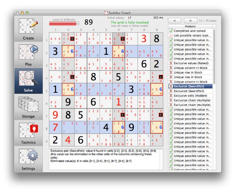 Sudoku Coach 1.0 : General View