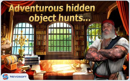 Pirate Adventures lite: hidden object game screenshot