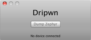 Dripwn 2.0 : Main Window