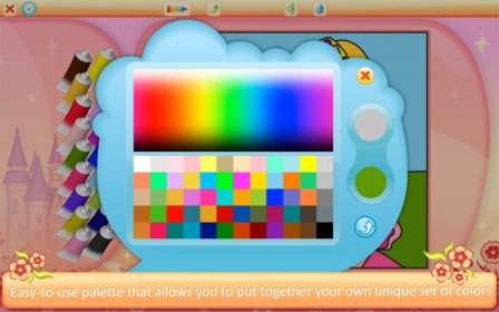 Color by Numbers - Princesses - Free screenshot