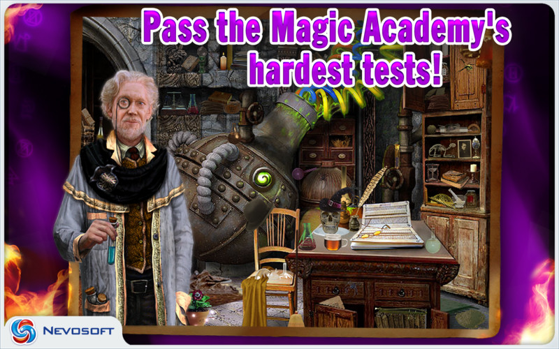 Magic Academy Lite: puzzle adventure game 1.1 : Magic Academy Lite: puzzle adventure game screenshot