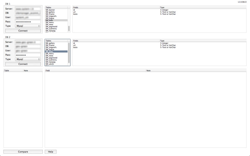 System-i DBcompare Lite 1.1 : System-i DBcompare screenshot