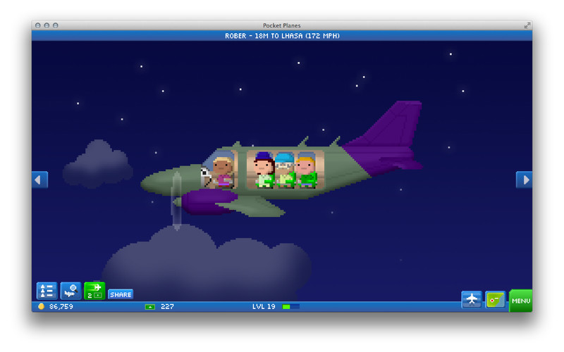 Pocket Planes 1.1 : Pocket Planes screenshot