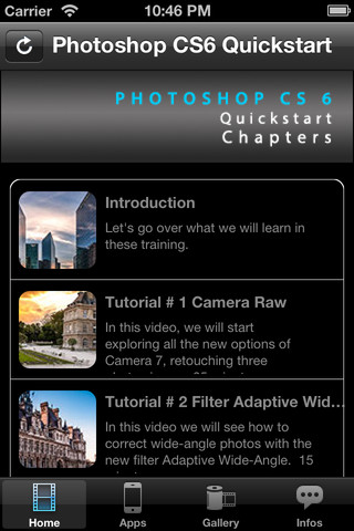 Learn Retouching Photoshop CS 6 Edition Free 1.0 : Main View