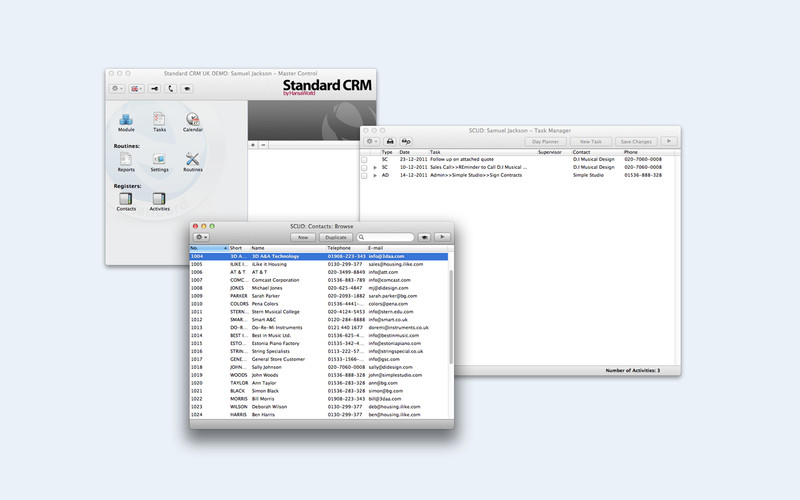Standard CRM 6.4 : Standard CRM screenshot