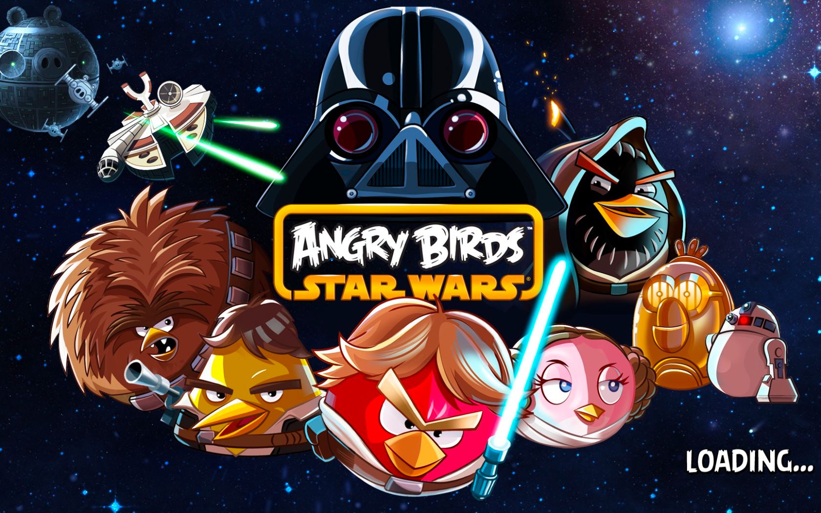 Angry Birds Star Wars 1.0 : Main menu