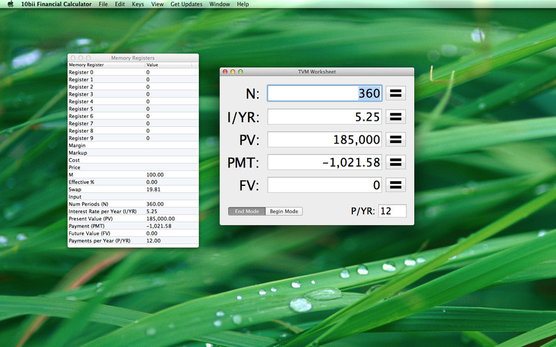 10bii Financial Calculator 1.0 : 10bii Financial Calculator screenshot