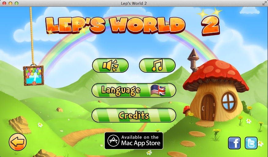 Lep's World 2 : Game Options