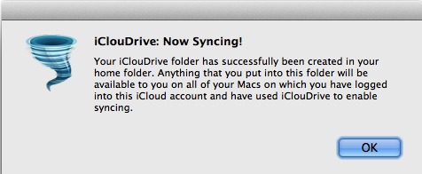 iClouDrive 1.1 : Start window