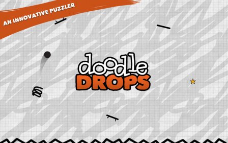 Doodle Drops : Physics Puzzler screenshot