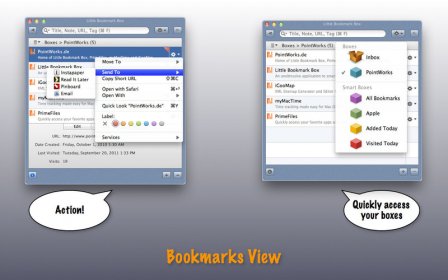 Little Bookmark Box screenshot