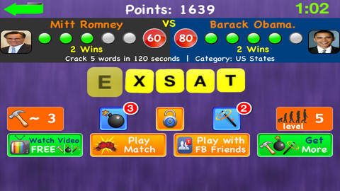 Unscramble with Friends 1.9 : General View