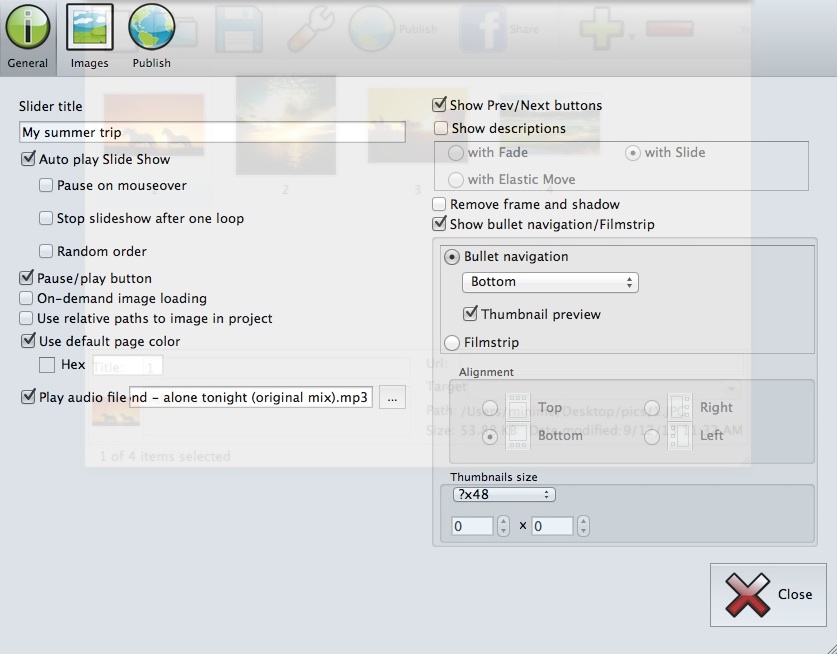 WOW Slider 4.5 : Configuring Slideshow Settings