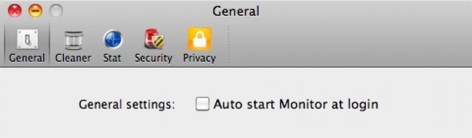 Preferences Window