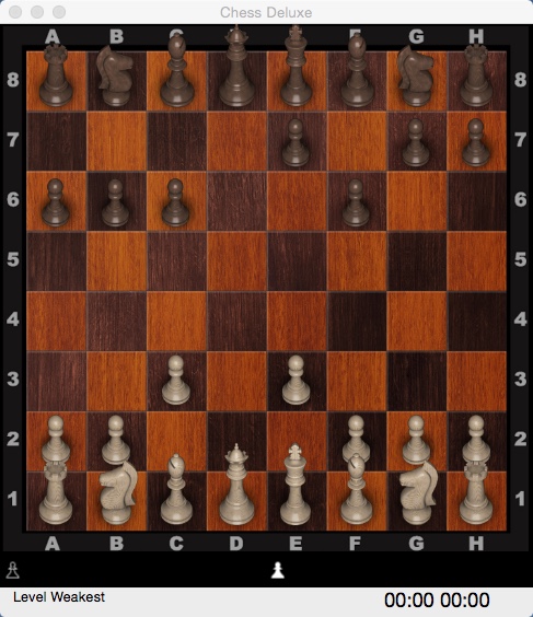 Chess Deluxe 1.0 : Gameplay Window