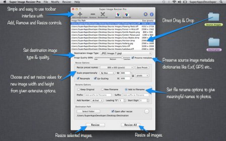 Super Image Resizer Pro screenshot