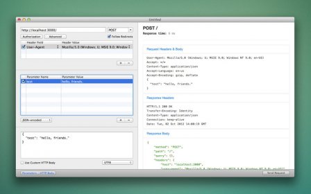RESTed - Simple HTTP Requests screenshot