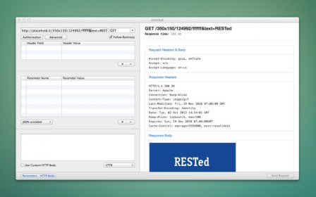 RESTed - Simple HTTP Requests screenshot