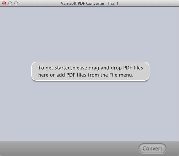 PDF Converter Professional 3.6 : Main Window
